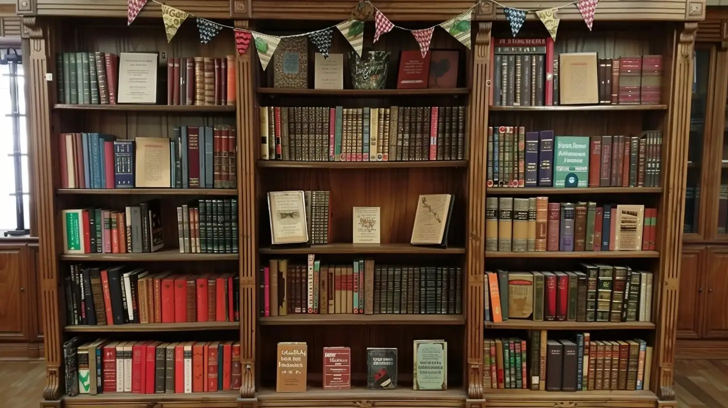 Decorated study room