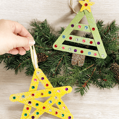 Stick christmas tree