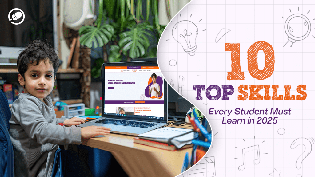 Kid with laptop facing camera